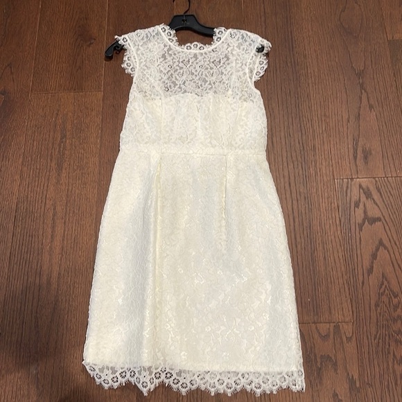 chinese dress ladies Shoshanna Women's Azalea Ottoman-Knit Minidress - Ivory